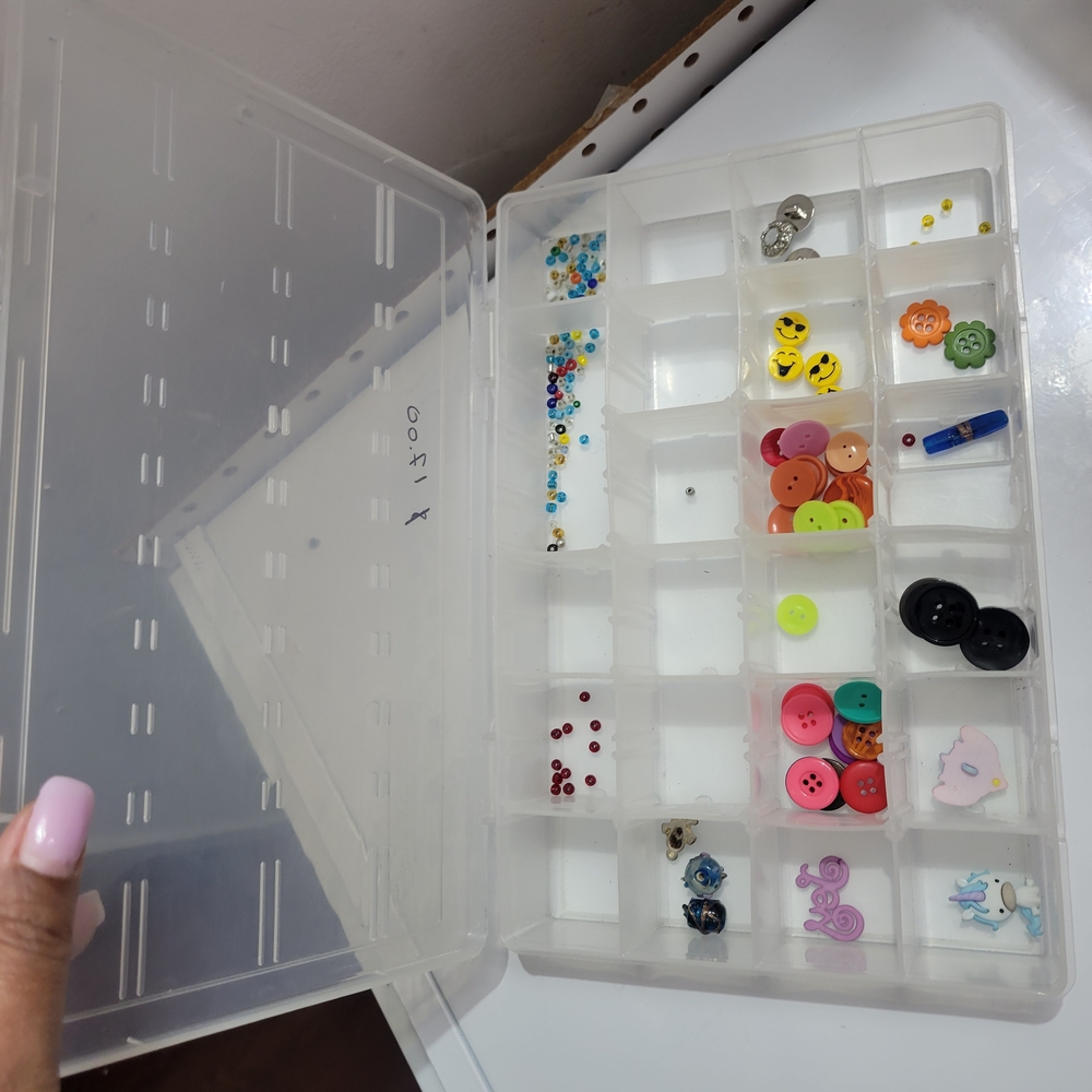 Clear Storage Organizer Box